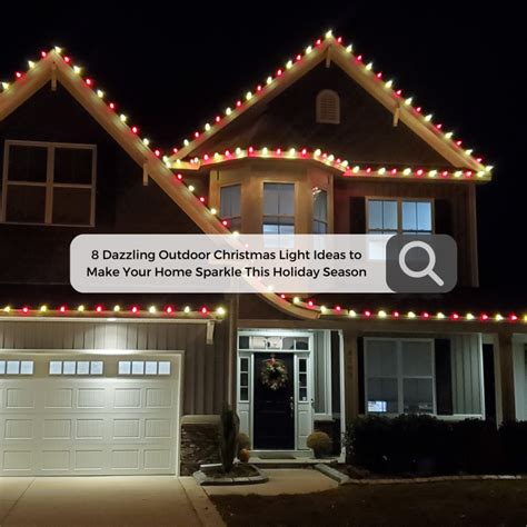 White Outdoor Christmas Light Ideas at Charlotte Revell blog