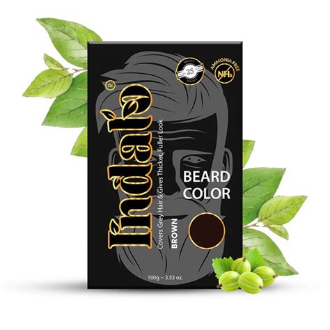 Buy Ammonia-Free Beard Color for Men at Best Price | Indalo