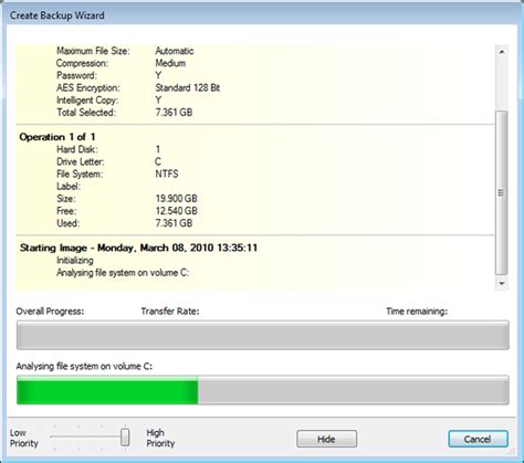 Macrium Reflect 8 的图像结果