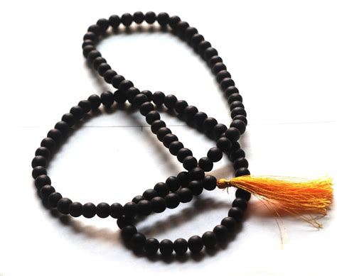 Karungali Malai Original - Black Ebony Wood Mala - Original and Natural ...