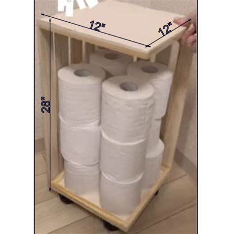 Portable Utility Rack / Mobile Utility Tissue Rack By Miza – PeelOrange.com