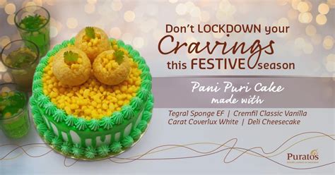 Pani Puri Cake - Puratos