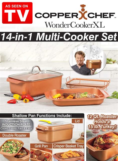 Buy Copper Chef Wonder Cooker XL 12.5 Qt Online at Lowest Price in ...