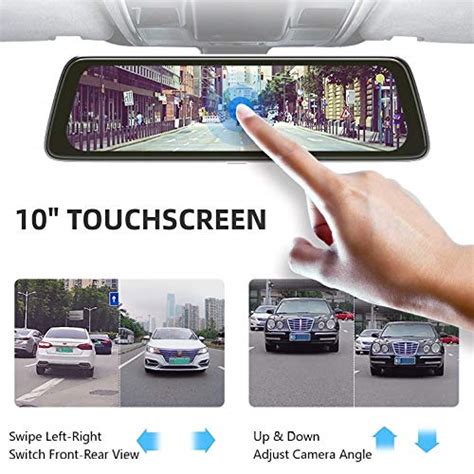 Rear View Mirror Camera | Rear View Dash Cam | Dashcameras.in