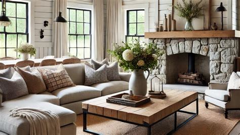 9 Stunning Farmhouse-Style Living Rooms That Will Have Your Soul Healed ...