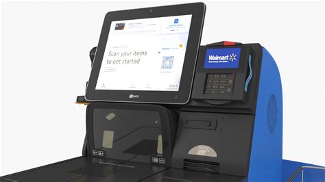 3D model Walmart Self Service Checkout Kiosk | 3D Molier International