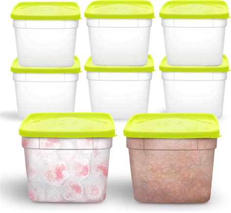 Amazon.com: Arrow Home Products 1.5 Pint Freezer Food Storage ...