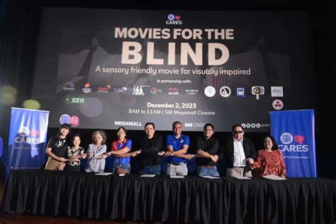 Free Movie Screening for Persons with Visual Impairment, Robinson's ...