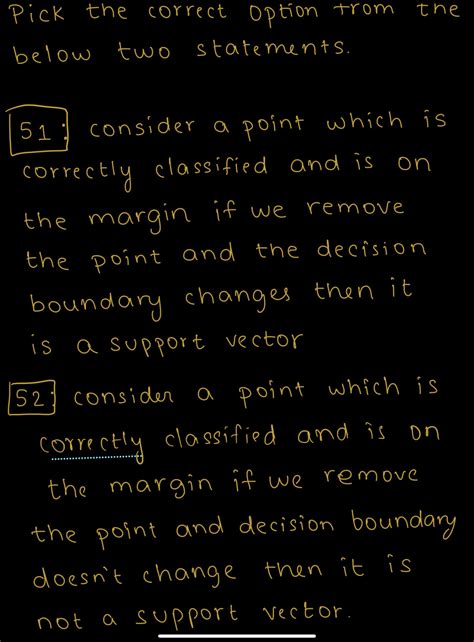 Machine Learning: machine learning SVM conceptual question