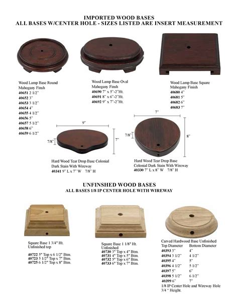 Lamp Bases | Lamp Repair, Parts, & Lampshades Expert