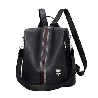 SYGA Women's Backpack, Large Capacity,Cross Border Anti-Theft (Black ...