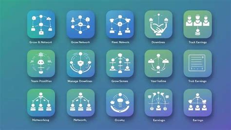 Gradient Icons for MLM App | Freelancer
