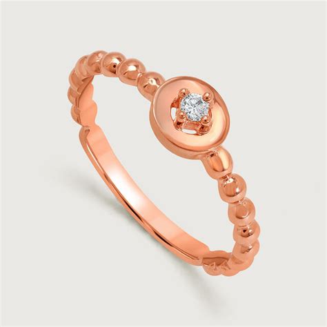 Dazzling Orbit 18KT Diamond Ring
