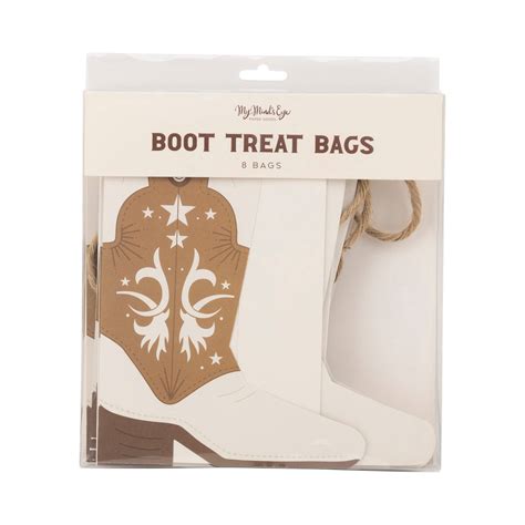 COWBOY BOOT TREAT BOXES - CONFETTIMYPARTY