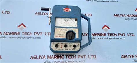 Biddle megger 210159 hand crank insulation tester – Aeliya Marine Tech