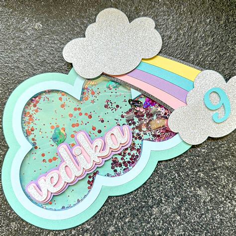Rainbow Sparkle Cake Topper – Bombay Kids Company