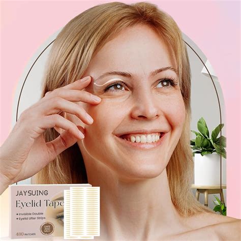 MAYCREATE 480 Count Invisible Double Eyelid Tapes for Hooded Eyes ...