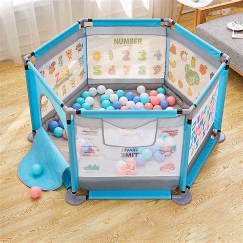 SINGES Baby Playpen with Learning Pattern, Extra India | Ubuy