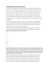 Probabilistic Discriminative Models 的图像结果