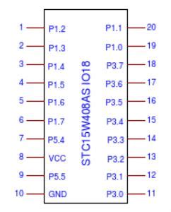 15W408AS SOIC-20 Smd Mosfet Driver IC Motorobit - Motorobit.com