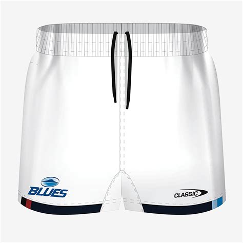 Classic Blues 2024 Away Shorts - White - Mens Replica | Pro:Direct Rugby