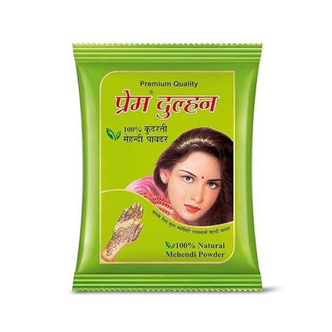 Buy Prem Dulhan 100% Natural Henna Mehandi Powder for men and women ...