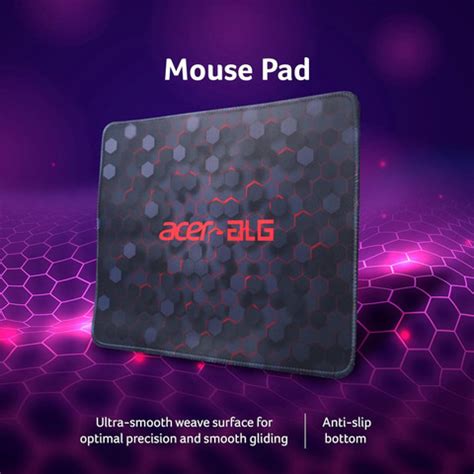 Acer ALG 4 in 1 Gaming Combo, Backlit Keyboard, RGB Mouse, Gaming ...