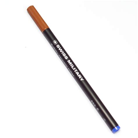 Swiss Military Fine Safety Ceramic Blue Non Dry Roller Ball Refill SKU ...