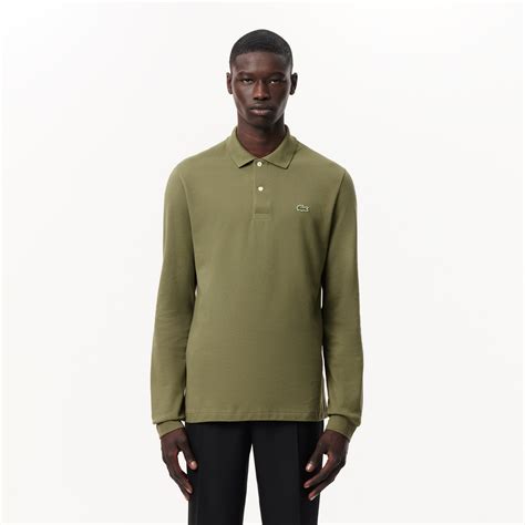 Lacoste Polo Shirts for Men l Long Sleeve