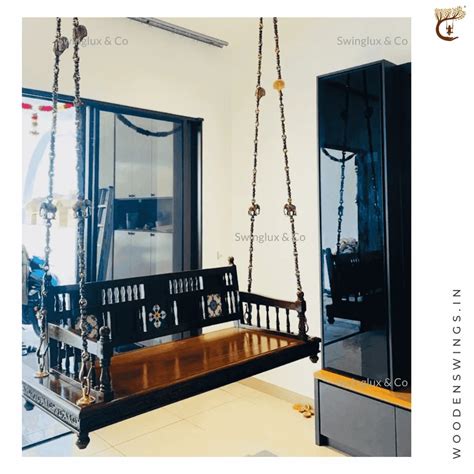 Indian Traditional Swing Oonjal - Wooden Furniture Oonjal Trader ...