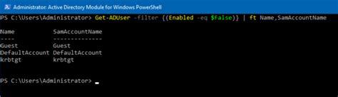 Using PowerShell to List Windows Users 的图像结果