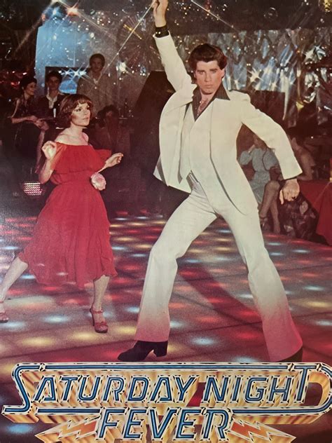 Saturday Night Fever Original Vintage Movie Poster 1970s Disco Dance ...
