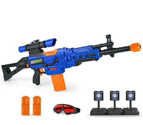 Buy Bigpower Electric Dart Blaster, Motorized Sniper Toy s with 2 ...