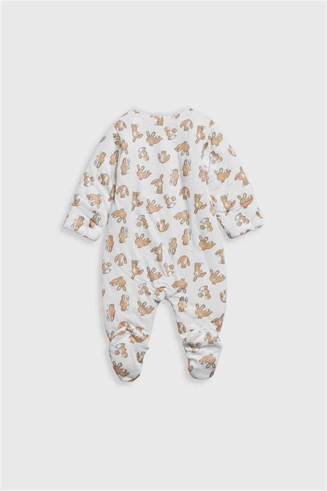 Mothercare Essentials Girls Bunny Long Sleeves Walk in Sleeper 2.5 Tog ...