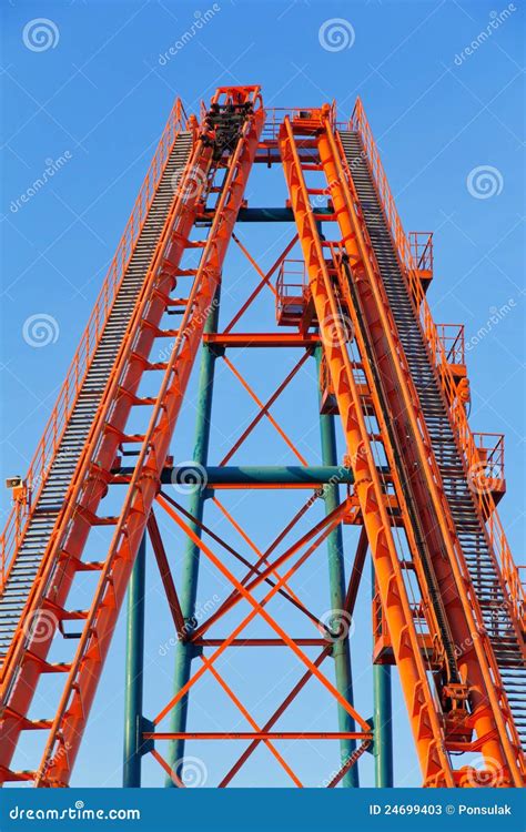 Roller Coaster Track stock image. Image of motion, twist - 24699403