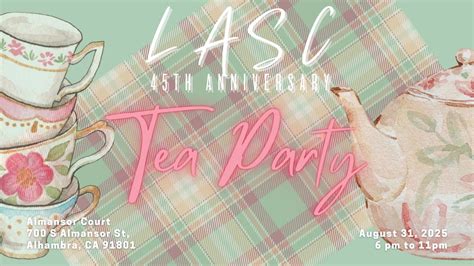 LASC @ 45 and Induction of New Officers, Almansor's Court - Banquet ...