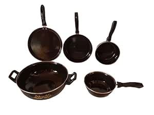 Buy Basics Induction Base Non-Stick Cast Iron - Fry Pan, Tawa, Kadhai ...