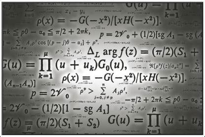 Poster Mathematical Formulas Large Poster sl-8479 (Large Print, 36x24 ...