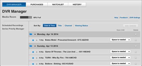 Xfinity X1 DVR Features 的图像结果