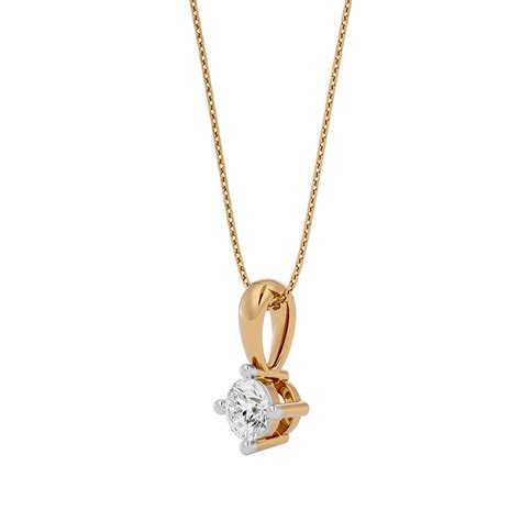 Lab Grown Diamond Daily Wear Pendants - Blu Diamonds