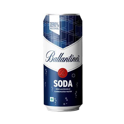 Ballantine's Soda Can, Pack of 12 Cans, 12 x 250ml : Amazon.in: Grocery ...