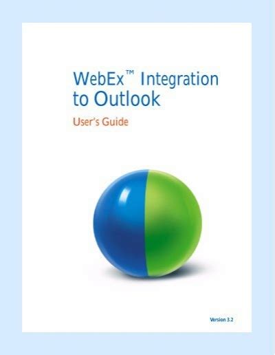 Webex Outlook Integration 的图像结果