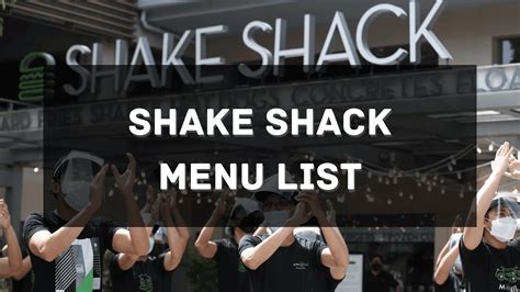 Shake Shack Menu Prices Philippines 2026 [Updated] — All About ...