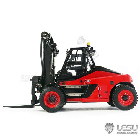 scm-modellbau - Lesu Schwerlast Gabelstapler LD 160 S RTR Rot 1:14, 3. ...