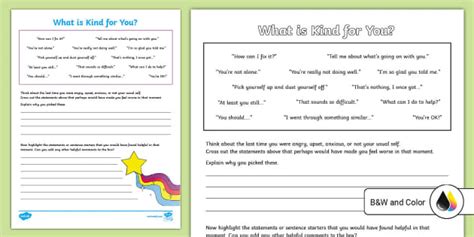 Defining Kindness Activity for 3rd-5th Grade | Kindness Day