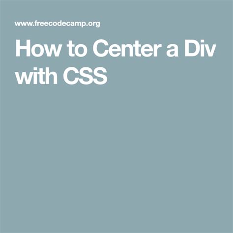 Image result for How to Center a Div Code