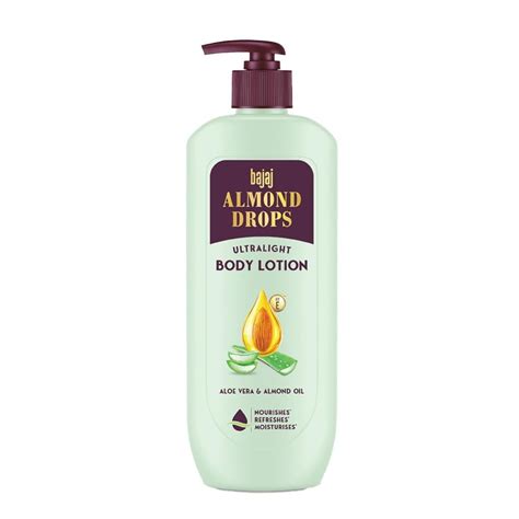 Buy Bajaj Almond Drops Ultralight Body Lotion for Women and Men ...