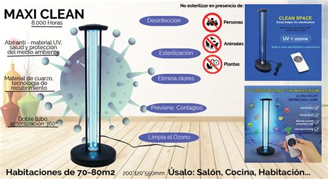 Lámpara ozono UV MAXI - dupi