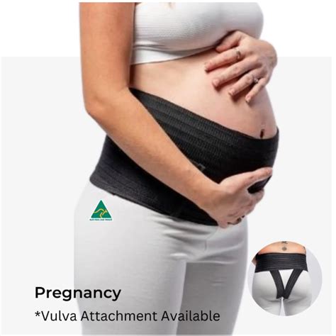 Belly Bands Black Standard Size 3-in-1 Belly Band for Pregnancy ...