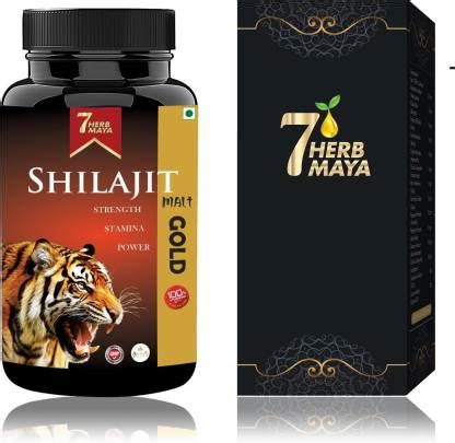 7Herbmaya Shilajit Gold Malt | Ayurvedic Immunity Booster | Enhance ...